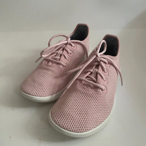 Allbirds Tree Runner Women's Pink Sneakers Size 9 Eco Friendly Washable Light - Picture 15 of 15
